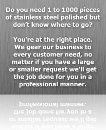 stainless steel polishing